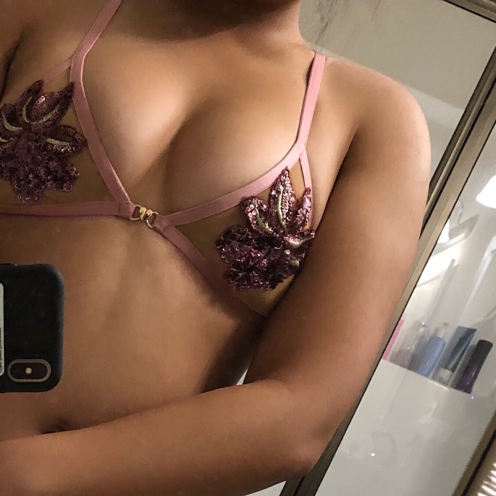 Emma sequins triangle bra - Picture 4 of 4